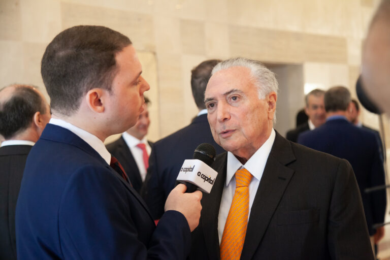 Michel Temer concede entrevista ao Jornal A Capital