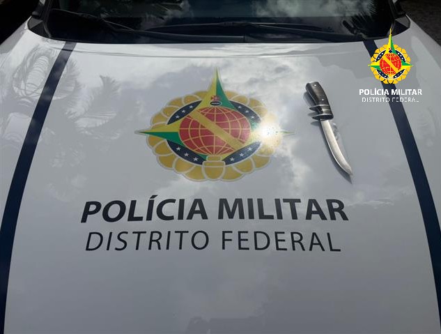 Homem preso por homicídio a facadas na BR-020 em Sobradinho