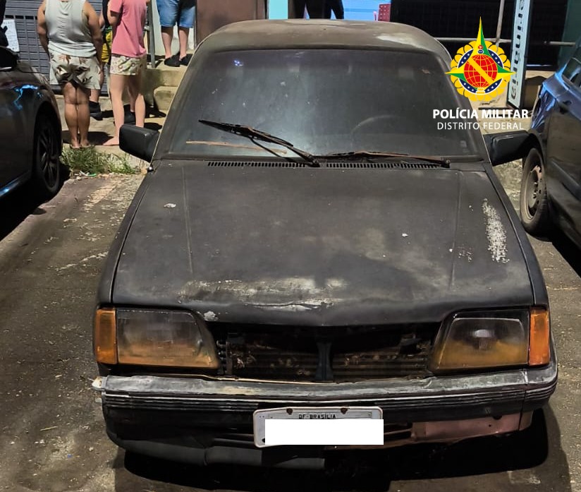 Preso por furto de carro com guincho no Núcleo Bandeirante