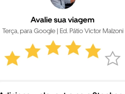 Uber libera 6 estrelas no Brasil em campanha do hexa