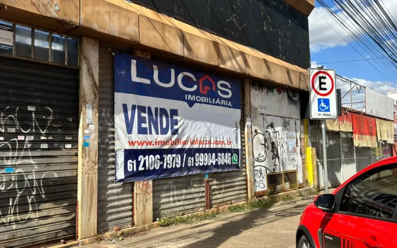 Crise esvazia Comercial Norte de Taguatinga e derruba aluguéis