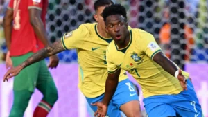 Empate com Marrocos expõe erros de Ancelotti; Vini Jr salva