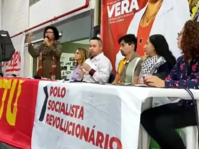 PSTU oficializa chapa presidencial com Hertz Dias e Vera Lúcia