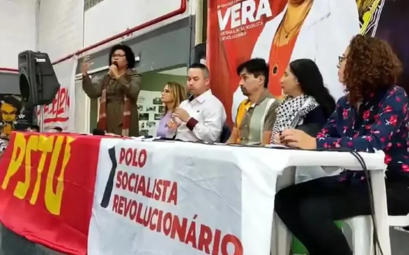 PSTU oficializa chapa presidencial com Hertz Dias e Vera Lúcia
