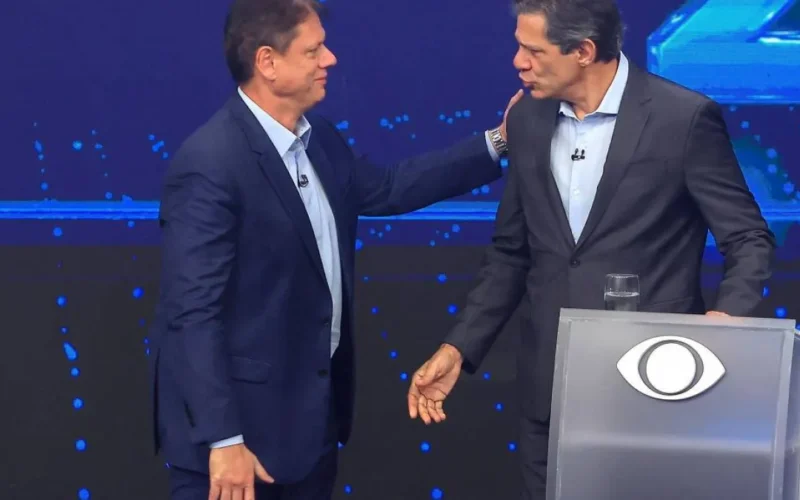 Debate Tarcísio x Haddad vira prévia de 2030 com excesso de números